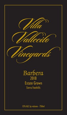 2018 Barbera Reserve