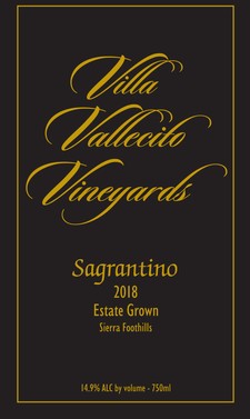 2018 Sagrantino